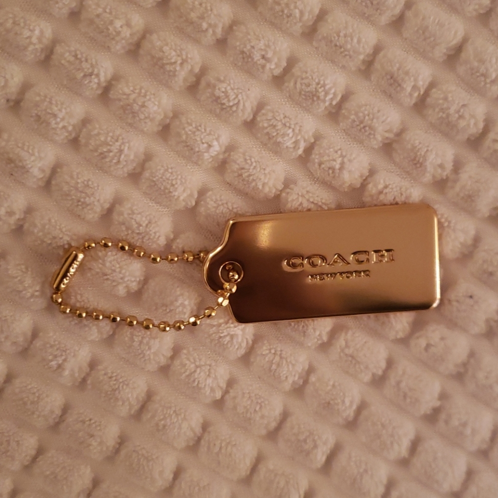 Coach purse charm